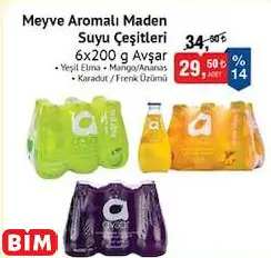 AVŞAR MEYVE AROMALI MADEN SUYU ÇEŞİTLERİ